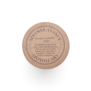 Minted Lavender & Sage Scented Candle