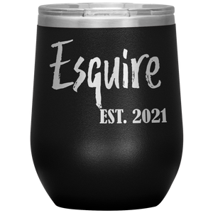 Esquire Est 2021 Wine Tumbler